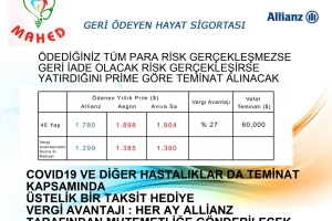 ALLİANZ SİGORTADAN AVANTAJLI TEKLİF
